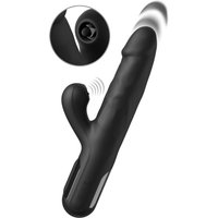 Rabbitvibrator „Sonix Silicone Thruster“ mit Stoßfunktion