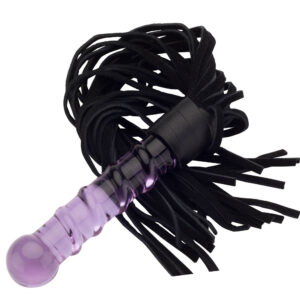 Glas Peitsche Mini purple Secret