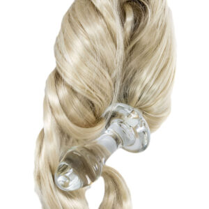 Glasplug Pony Tail blonde