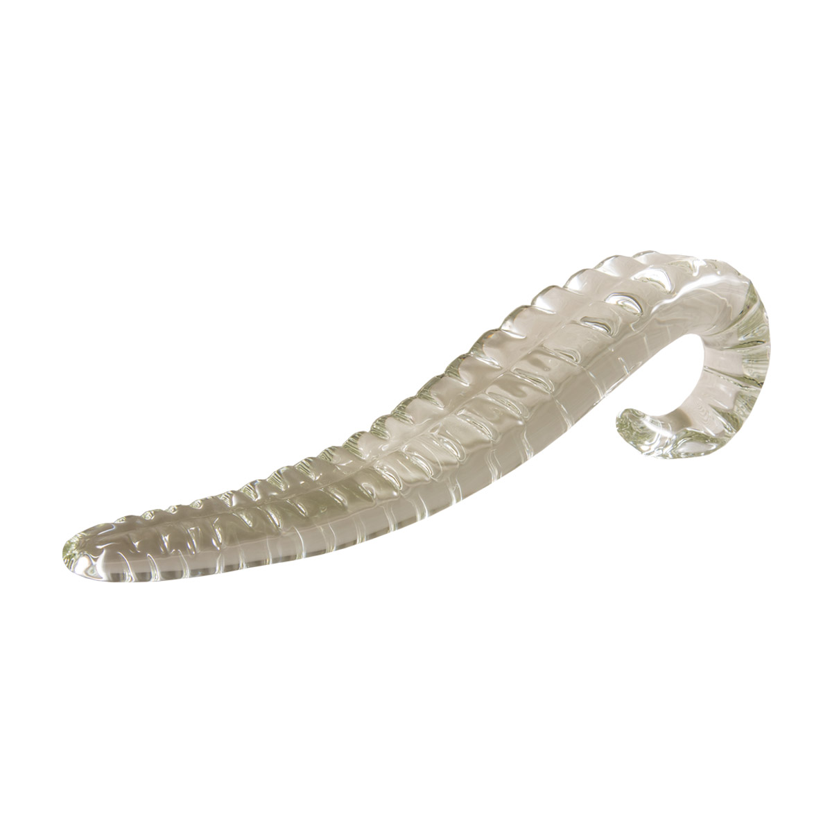 Glasdildo Teufelszunge Crystal clear 1 Glasdildo Teufelszunge Crystal clear