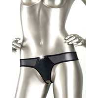 Eros Veneziani Carla: Wetlook-Ouvert-Stringpanty