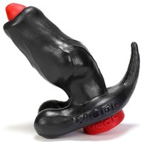 Oxballs Woof! Plug with Plunger: Silikon-Analtunnel mit Stopper
