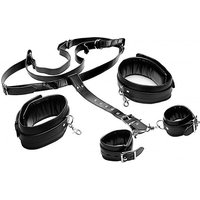 Strict Thigh Sling with Wristcuffs: Fesselgeschirr