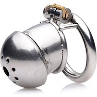 Master Series Exile: Edelstahl-Peniskäfig