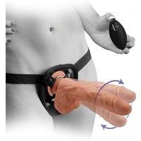 Strap U 10X Groove Harness Set: Strap-On Harness + Vibrator