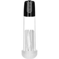 Pumped Automatic Cyber Pump with Masturbation Sleeve: Penispumpe