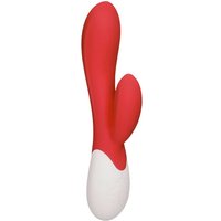Heat Passion: G-Punkt-/Bunny-Vibrator mit Wärmefunktion