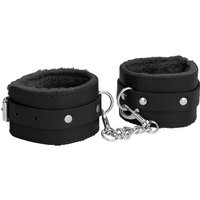 Ouch! Plush Leather Ankle Cuffs: Fußfesseln