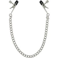 Stainless Steel Aligator: Nippelklemmen mit Kette