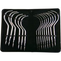 Black Label Stainless Steel Guyon Curves Sounding Set: Edelstahl-Dilatorenset