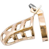 Brutal Stainless Steel Chastity Cage: Peniskäfig