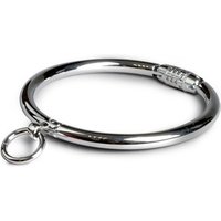 Black Label Stainless Steel Collar With Combination Lock: Verschliessbare Ede... (Large)