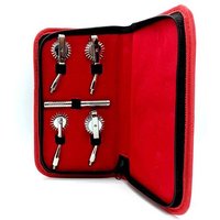 Black Label Combo Pinwheel Kit: Edelstahl-Nervenrad-Set im Etui
