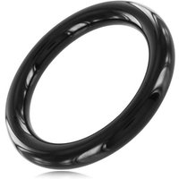 Black Label Black Line Cockring: Edelstahl-Penisring