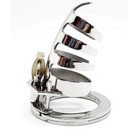 Black Label The Classic Cock Cage: Edelstahl-Peniskäfig