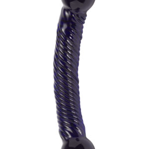 Glasdildo Blue Double