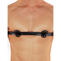 Leder-Brustgurt mit Innendornen