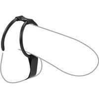 Gummi-Penisringe mit Leder-Hodenteiler