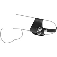 Leder-Eichelmanschette mit Riemen