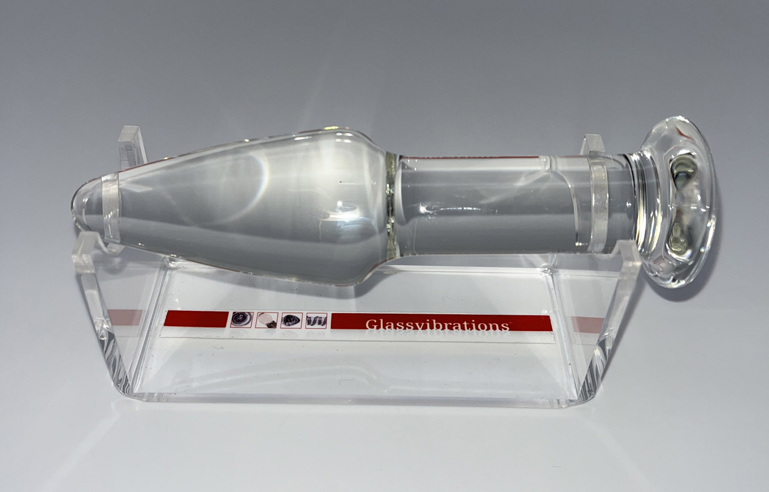 GELEGENHEIT! CRYSTAL SERIES Glas Plug N° 03 1 GELEGENHEIT! CRYSTAL SERIES Glas Plug N° 03