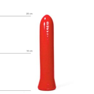 All Red Bolzen Dildo groß 22 x 5 cm