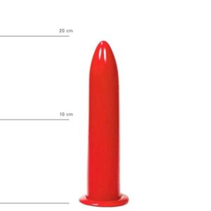 All Red Raketen Dildo 19 x 3,5 cm