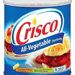Analbutter Crisco Pflanzenfett 1360 g