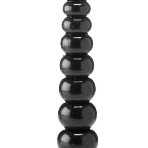 Analdildo gerippter Pflog 38,5 x 4,3-8,5 cm