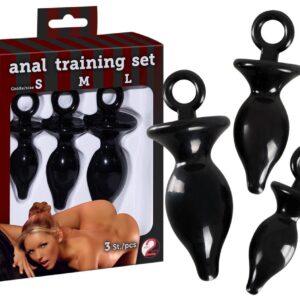 Analplug Stöpsel Set 3er