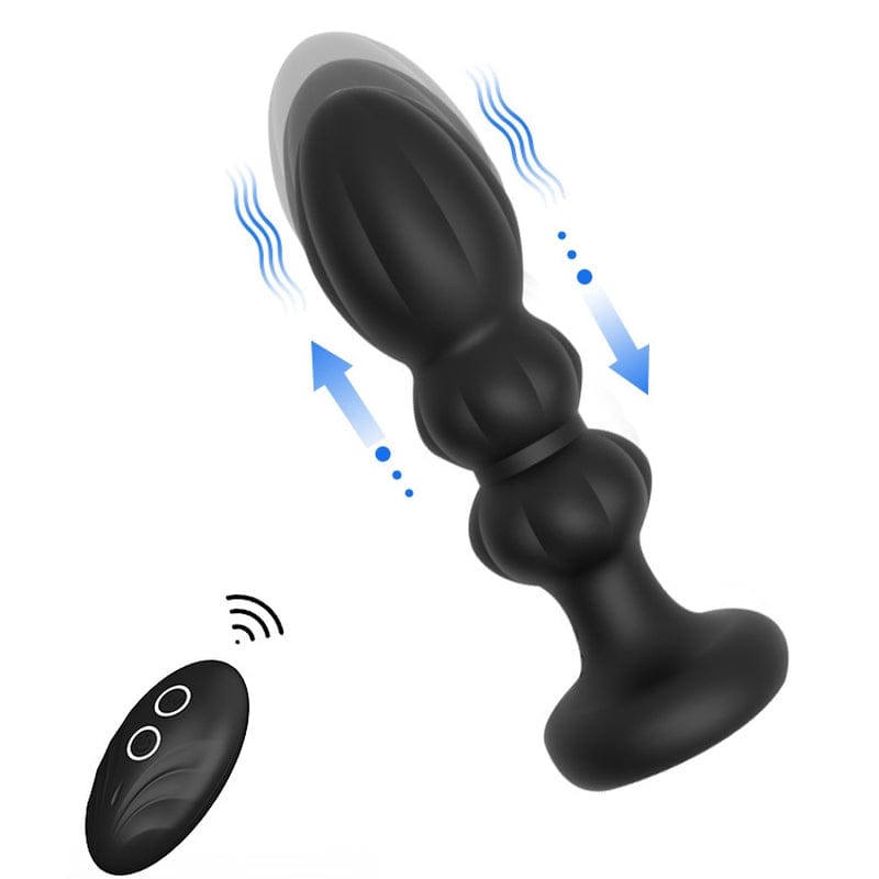 Analplug Stößl mit Vibration 14 x 4,2 cm 1 Analplug Stößl mit Vibration 14 x 4,2 cm