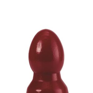 Analplug Stummel rot 15,5 x 8,5 cm