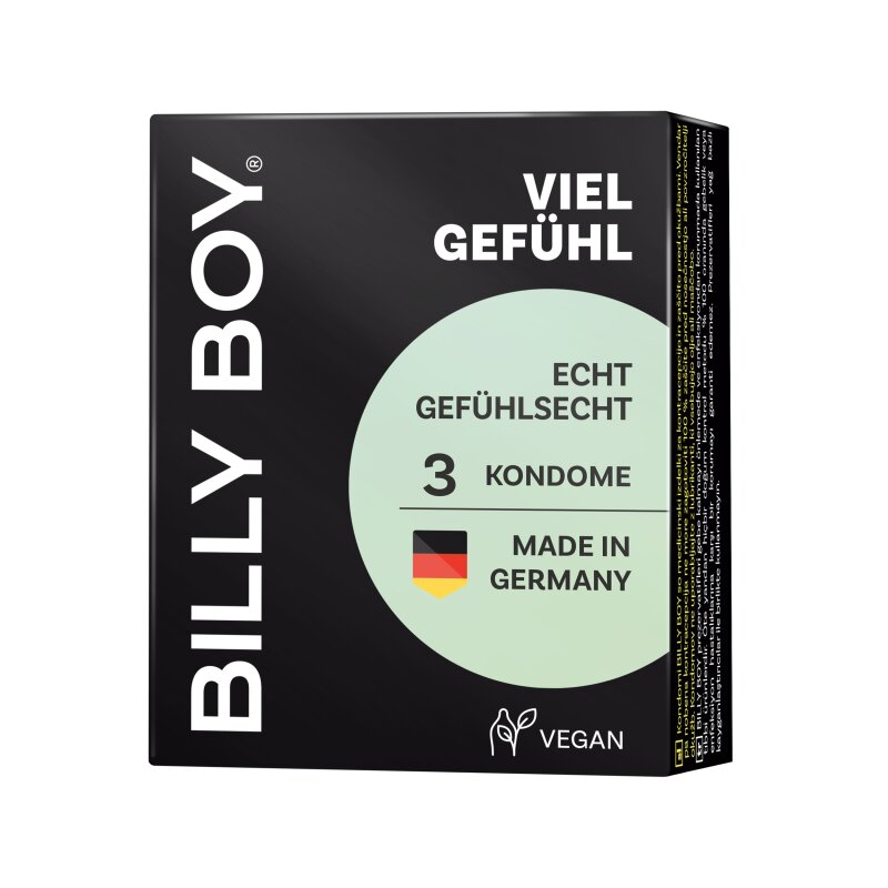 Billy Boy Viel Gefühl Automatenpackung 3 Kondome 1 Billy Boy Viel Gefühl Automatenpackung 3 Kondome