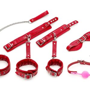 Bondage-Set 10-teilig Büffelleder