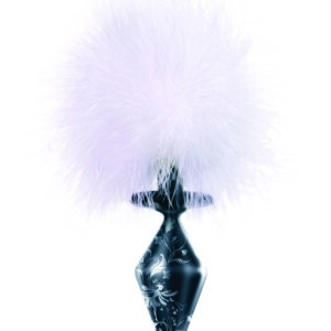 DARK SERIES Glas Plug Bunny Tail large