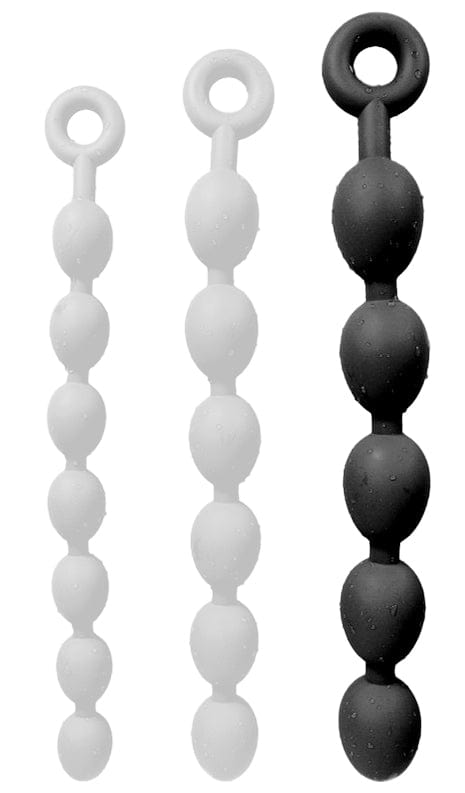 Analkette Schwarze Wittwe 46 x 5,8 cm 1 Analkette Schwarze Wittwe 46 x 5,8 cm