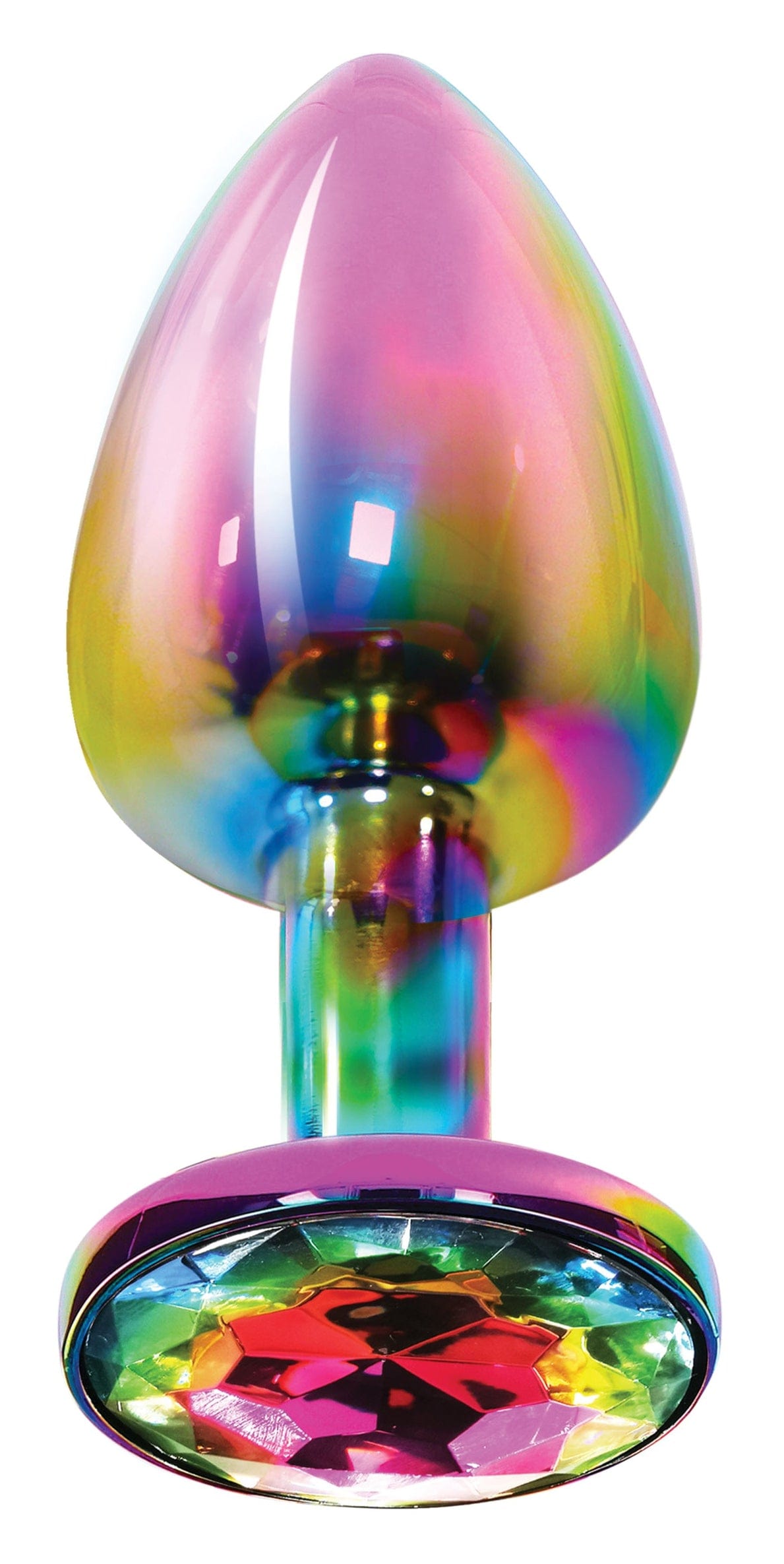 Analplug Regenbogen 7 x 3,5 cm 1 Analplug Regenbogen 7 x 3,5 cm