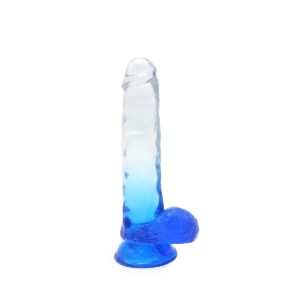 Dildo Diamond Blue 22,5 x 4,2 cm