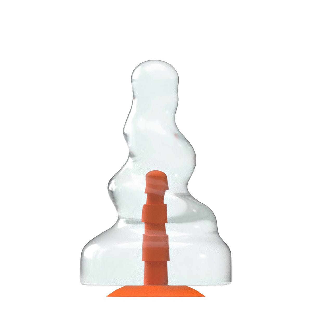 Dildo Kurv Transparent 28 x 10 cm 1 Dildo Kurv Transparent 28 x 10 cm