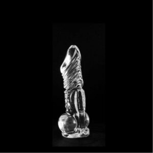 Dildo Pubertät transparent 23 x 5,8 cm