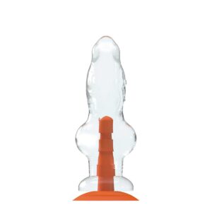 Dildo Rocket Transparent 30 x 6 cm
