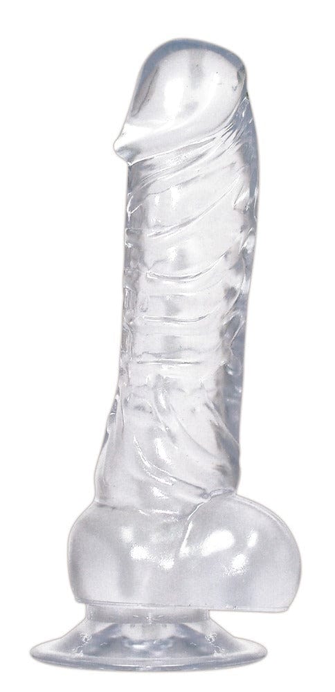 Dildo Saugfuß Klar 18 x 4,5 cm 1 Dildo Saugfuß Klar 18 x 4,5 cm