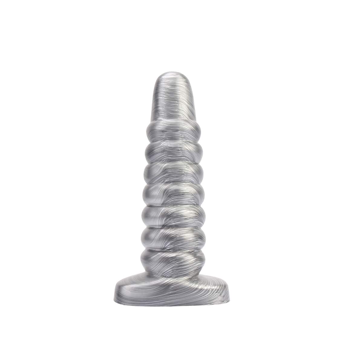 Dildo Silber Gerippt 22 x 6,2 cm 1 Dildo Silber Gerippt 22 x 6,2 cm