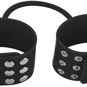 Druckknopf Handschellen black
