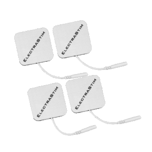 Elektroschock 4x Klebepads 5 x 5 cm