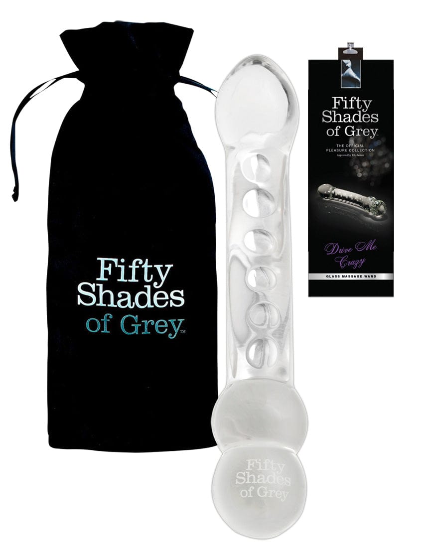 Fifty Shades of Grey Drive Me Crazy Glasdildo 19 x 3,5 cm 1 Fifty Shades of Grey Drive Me Crazy Glasdildo 19 x 3,5 cm