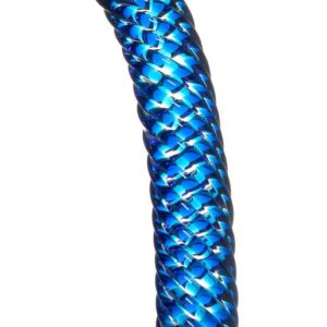 Glasdildo Icicles Blau 19 x 4 cm