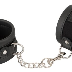 Handfesseln mit Klettverschluss Schwarz Vegan Fetish