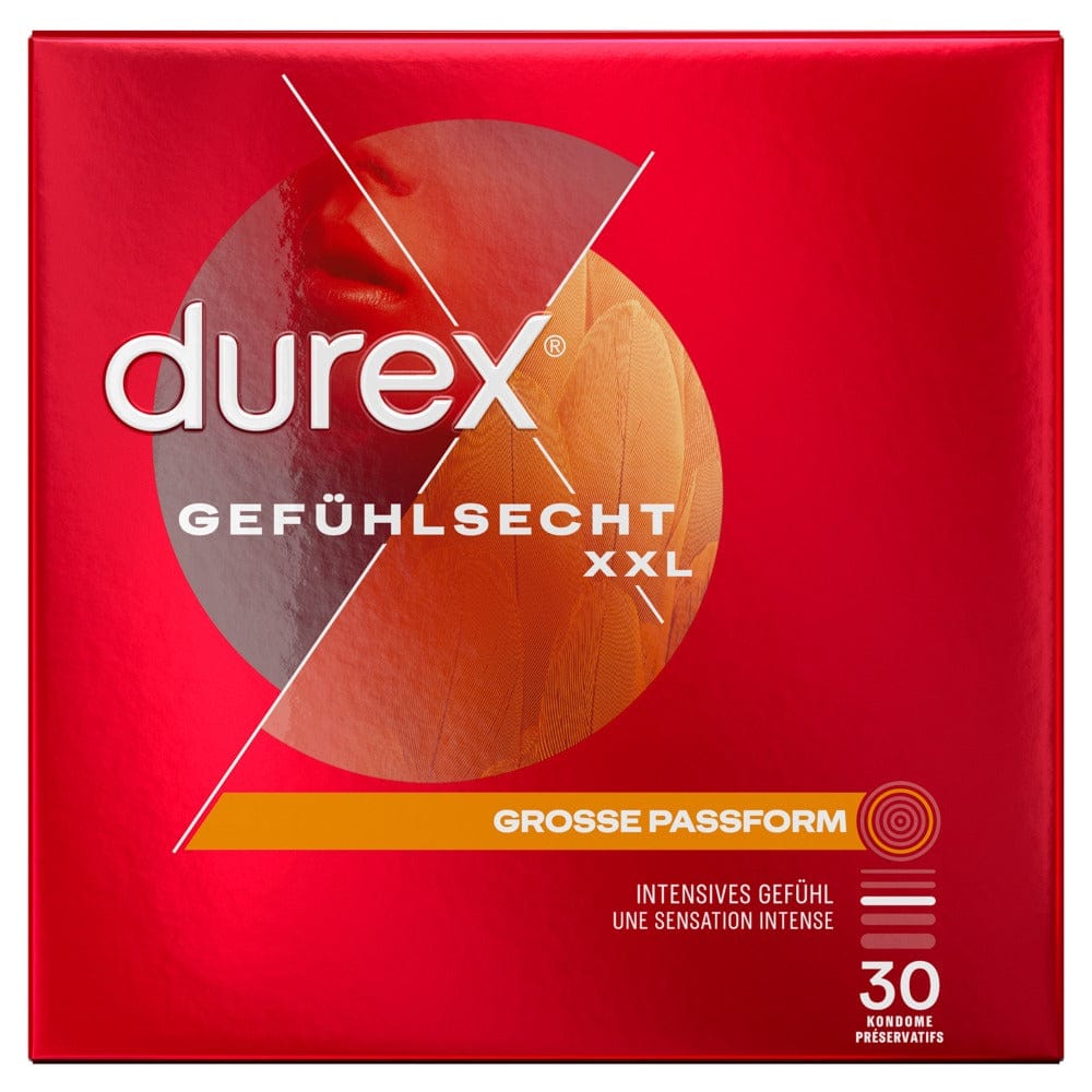 Kondome Durex Gefühlsecht Extra Groß 30er 1 Kondome Durex Gefühlsecht Extra Groß 30er