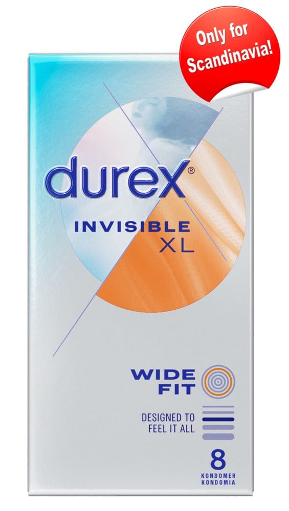 Kondome Durex Invisible III XXL 1 Kondome Durex Invisible III XXL