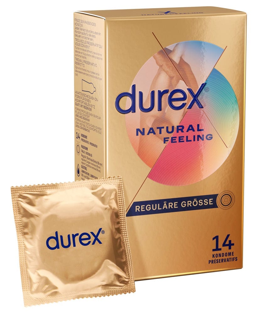 Kondome Durex Natural Feeling 14er 1 Kondome Durex Natural Feeling 14er